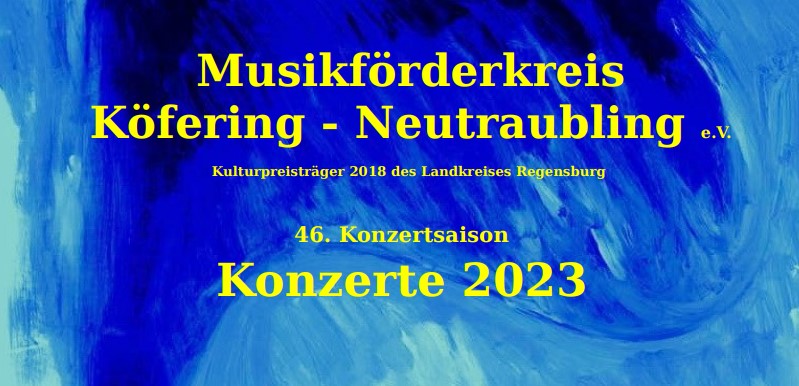 Musikförderkreis Köfering - Neutraubling 2023